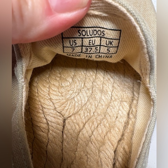 Soludos Rosé Espadrilles - Picture 6 of 6
